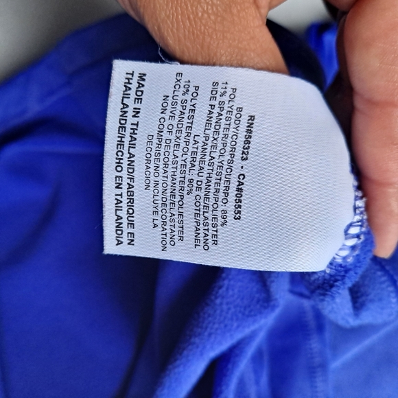 Nike Fit Blue Zip-Up Sweatshirt - Picture 7 of 8